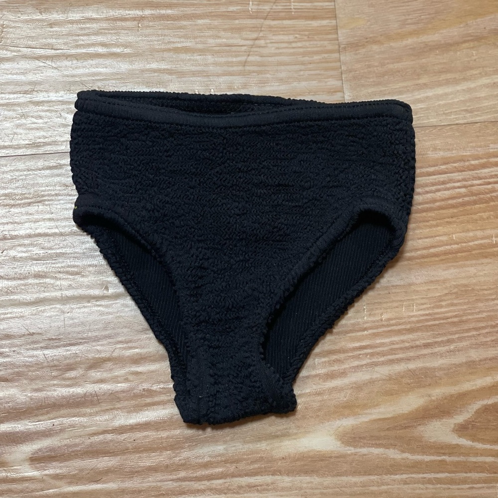 Hunza G Girl black Bikini bottom only